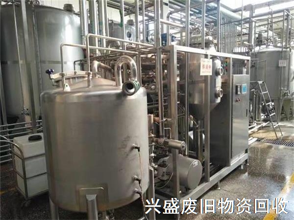 北京食品生产线回收，杀菌锅回收，不锈钢设备回收